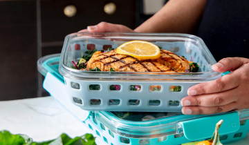 Store your food in sealed containers